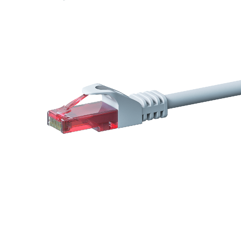 Cabo de rede UTP CAT6 de 15 m branco - 100% cobre