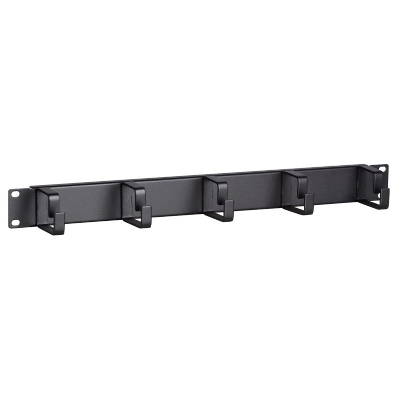 Suporte de cabo de metal de 19 polegadas 1U