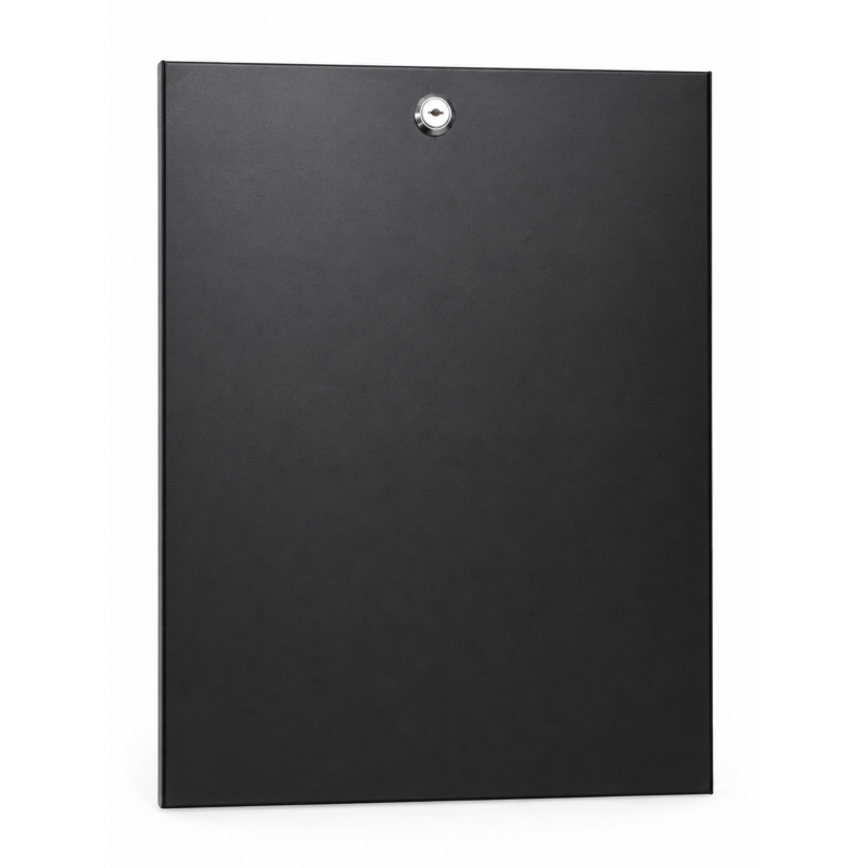 Painel lateral 9U para caixas de servidor de 10" - 450 mm de profundidade com fechadura