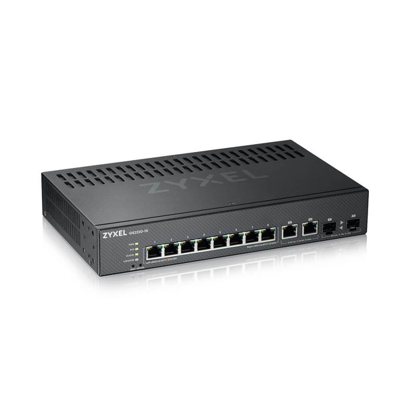Switch gerenciável Zyxel GS2220 de 10 portas