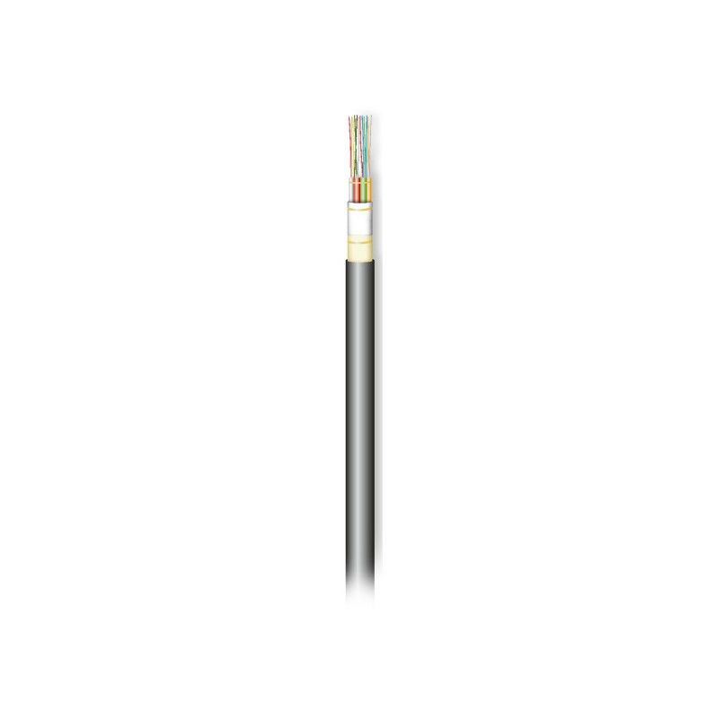 Cabo de fibra ótica OM4 personalizado para uso interior/exterior com 8 fibras.
