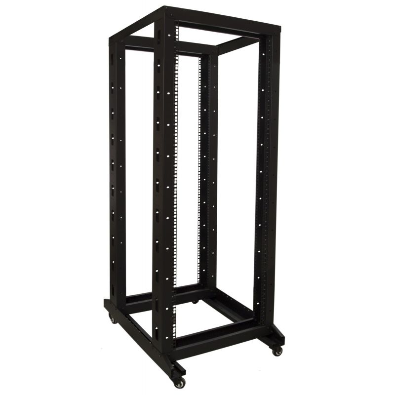 Rack de relés 32U com rodas, 600x800x1600mm (LxPxA)