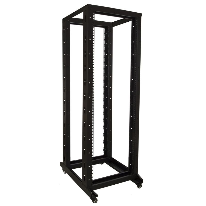 Rack de relés 37U sobre rodas 600x800x1800mm (LxPxA)