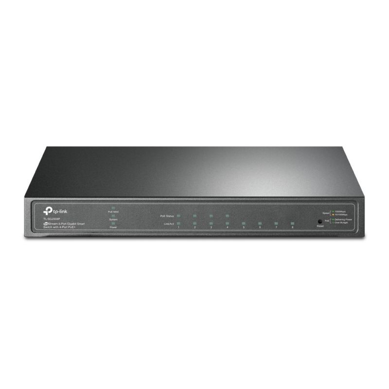 Switch inteligente gerenciável TP-Link JetStream de 8 portas