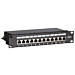 Painel de ligação FTP CAT6 de 10 polegadas - 12 portas