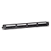 Painel de ligação CAT6 UTP - 24 portas