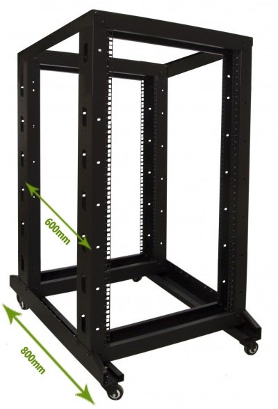 Rack de relés 22U Relay Rack 22U